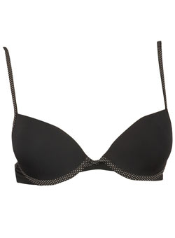 Dorothy Perkins Black microfibre uplift bra