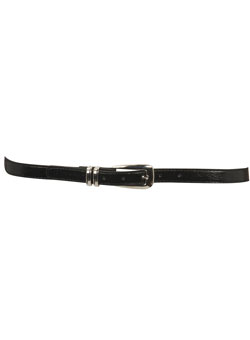 Dorothy Perkins Black military skinny belt