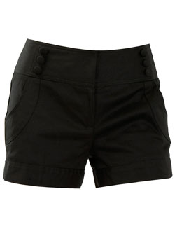 Dorothy Perkins Black mini shorts