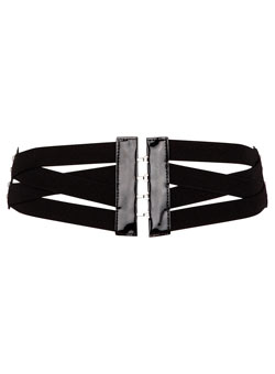 Dorothy Perkins Black multi strap belt