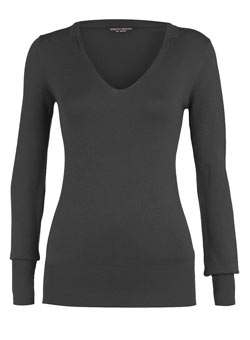 Dorothy Perkins Black neck detail jumper