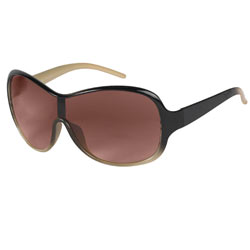 Dorothy Perkins Black ombre visor sunglasses