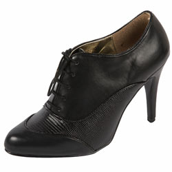 Dorothy Perkins Black point lace up shoes