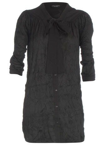 Dorothy Perkins Black pussybow blouse