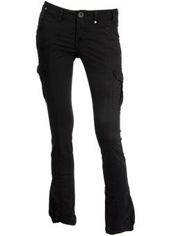 Dorothy Perkins Black skinny combats