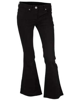 Dorothy Perkins Black skinny flare jeans