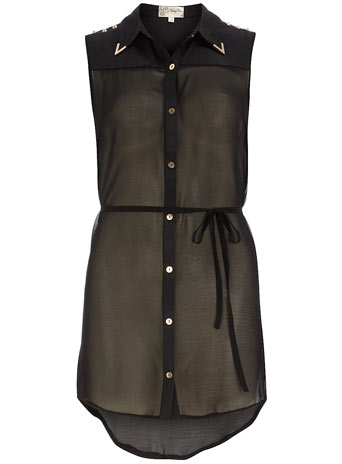 Dorothy Perkins Black sleeveless blouse DP37000044