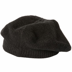 Dorothy Perkins Black slouch beret