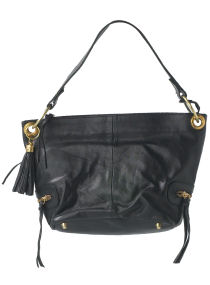 Dorothy Perkins Black slouch side zip bag