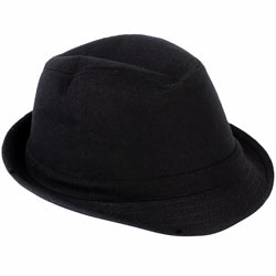 Dorothy Perkins Black wool trilby