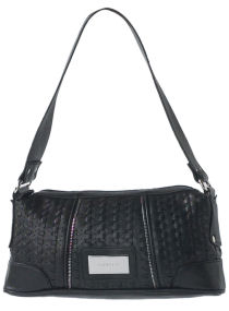 Dorothy Perkins Black zip small shoulder bag
