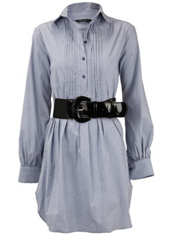 Dorothy Perkins Blue oversized shirt