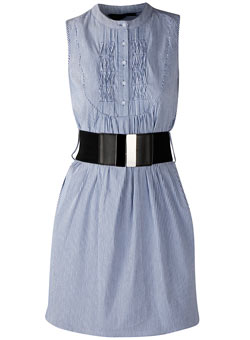 Dorothy Perkins Blue sleeveless long shirt