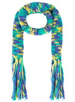 Dorothy Perkins Blue space dyed scarf