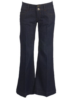 Dorothy Perkins Blue super flare jeans