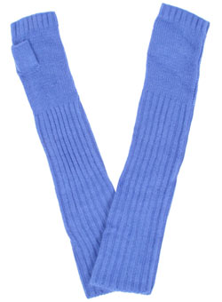 Dorothy Perkins Blue supersoft armwarmers