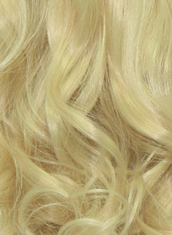 Dorothy Perkins Bouncy Curl lightest ash blonde hair extensions