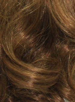 Bouncy Curl red blonde hair extensions