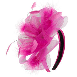 Bow and Feather Fascinator