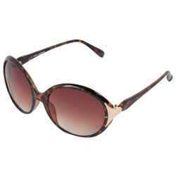 Dorothy Perkins Brown large round sunglasses