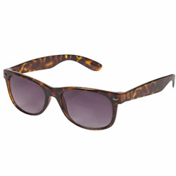 Brown retro plastic sunglasses