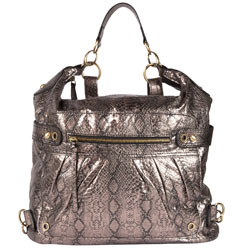 Dorothy Perkins Brown snake rucksack