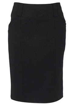 Dorothy Perkins Charcoal flannel pencil skirt
