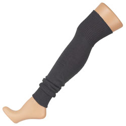Charcoal leg warmers
