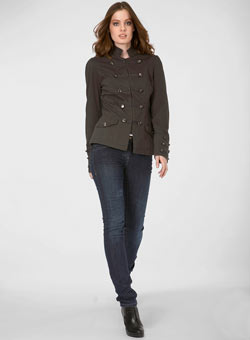 Dorothy Perkins Charcoal utility jacket