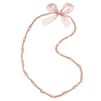 Dorothy Perkins Chiffon chain necklace