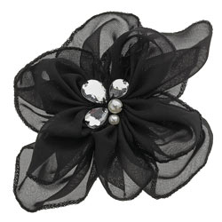 Dorothy Perkins Chiffon Flower Stone Brooch