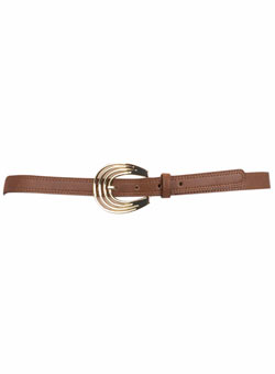 Dorothy Perkins Chocolate horseshoe belt