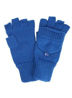 Dorothy Perkins Cobalt fingerless gloves