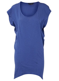Dorothy Perkins Cobalt scoop panel tee