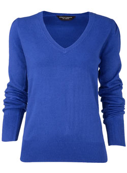 Dorothy Perkins Cobalt v-neck jumper