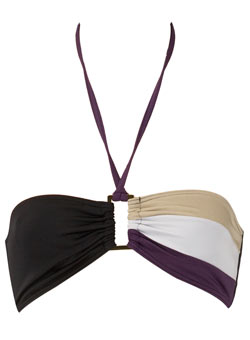Dorothy Perkins Colour block bandeau top