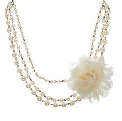 Corsage necklace