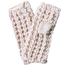 Dorothy Perkins Cream chunky handwarmers