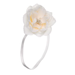 Dorothy Perkins Cream fabric flower headband