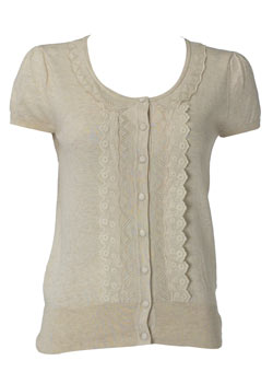 Dorothy Perkins Cream lacey cardigan