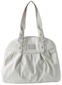 Cream plate kettle bag