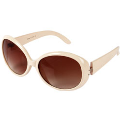 Dorothy Perkins Cream round plastic sunglasses