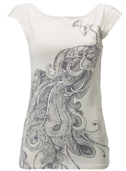 Dorothy Perkins Cream twist back top