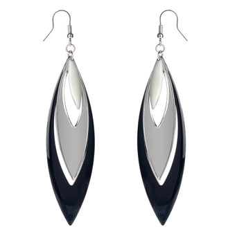 Dorothy Perkins Cut out point drop earrings