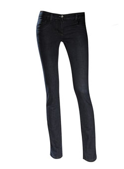 Dorothy Perkins Dark blue overdye skinny jeans