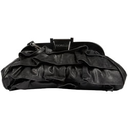 Dorothy Perkins Fiorelli black frill bag