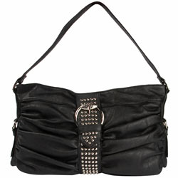 Dorothy Perkins Fiorelli black large stud bag