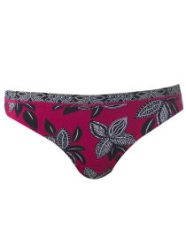 Dorothy Perkins Floral border basic bikini bottoms