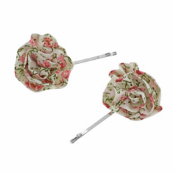 Dorothy Perkins Floral rose clips