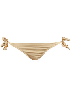 Dorothy Perkins Gold beaded bikini bottoms